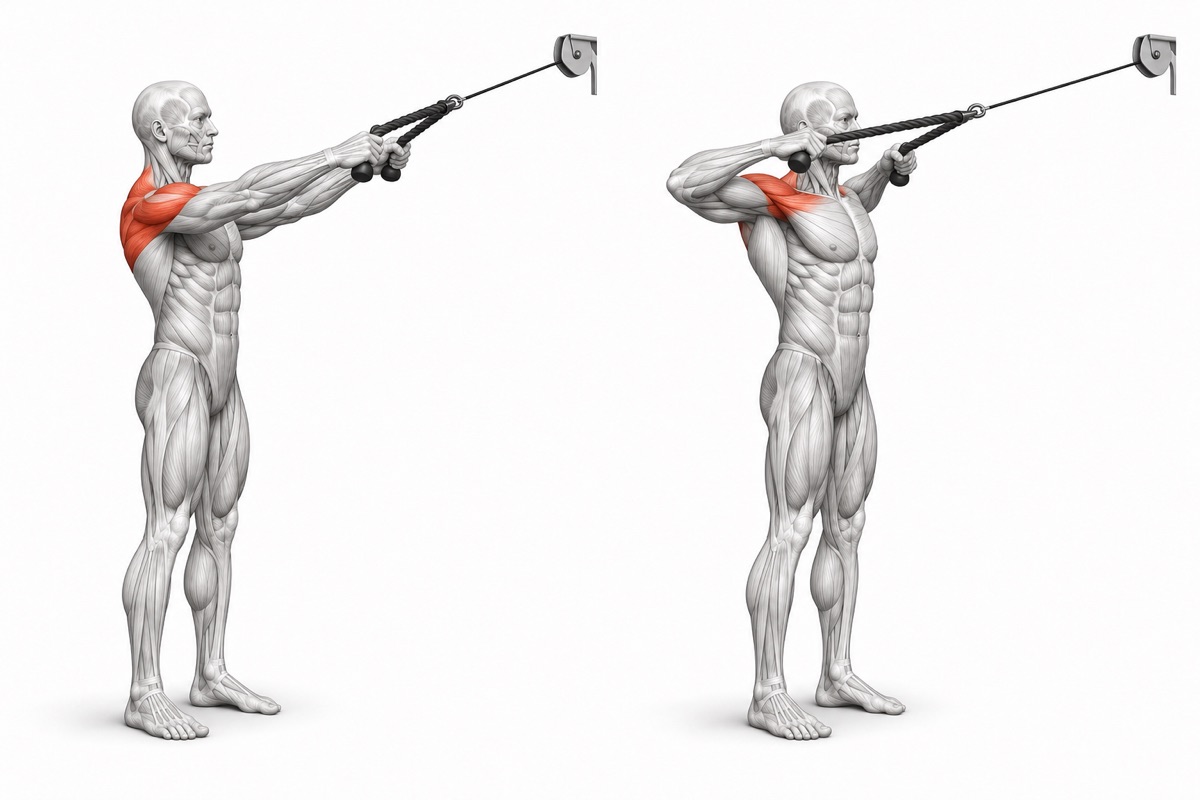 Face Pull, illustrated