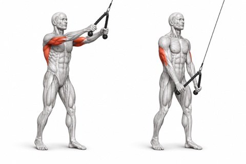 Rope Straight-Arm Pulldown
